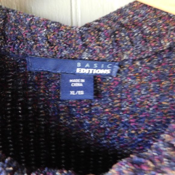 🔮 Purple Forest Girl Cardi Sweater - Picture 6 of 7